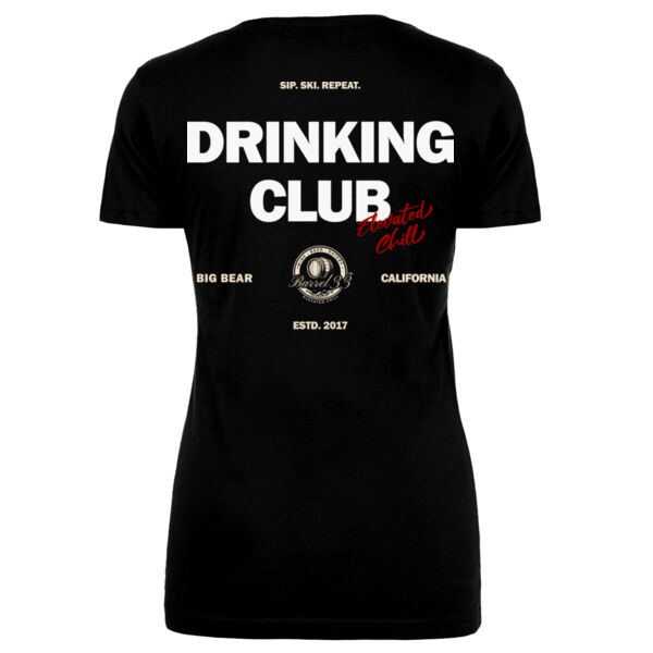 DRINKING CLUB - BIG BEAR - WOMEN'S FITTED T-SHIRT - $KS62G3$ Thumbnail