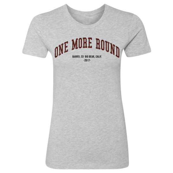 ONE MORE ROUND - BIG BEAR - WOMEN'S FITTED T-SHIRT - $NFUMA5$ Thumbnail